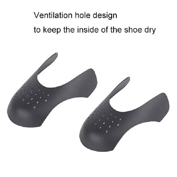 2 PCS Sneakers Shield Anti-crease Anti-wrinkle Shoe Support, Size: L(White)