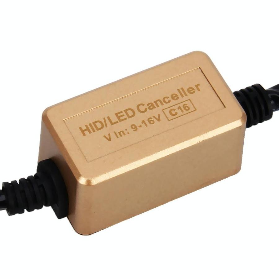 2 PCS H7 LED Headlight Canbus Error Free Computer Warning Canceller Resistor Decoders Anti-Flicke...