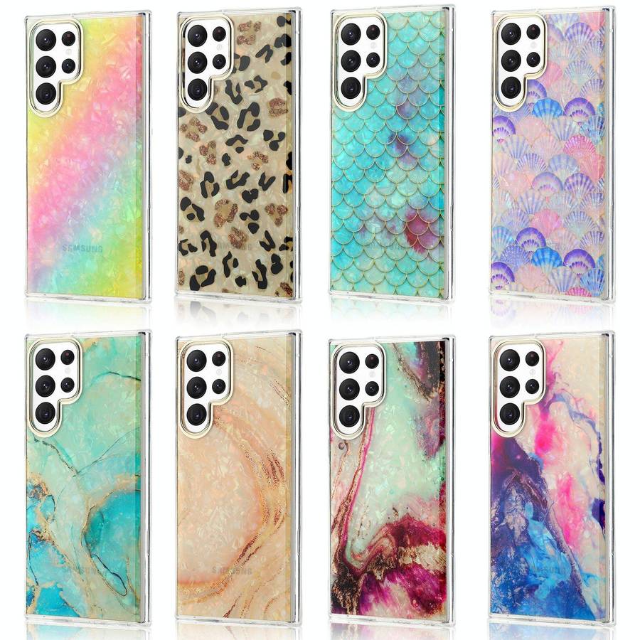 For Samsung Galaxy A23 5G Colorful Shell Texture TPU Phone Case(Y1)