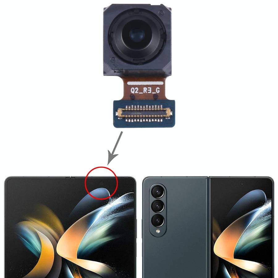 For Samsung Galaxy Z Fold4 SM-F936B Original Main Screen Front Facing Camera
