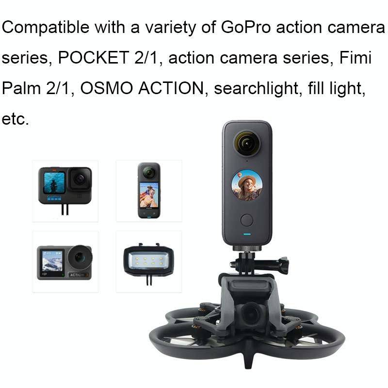For DJI Avata CQT Upper Expansion Adapter Sports Camera Bracket(913356)