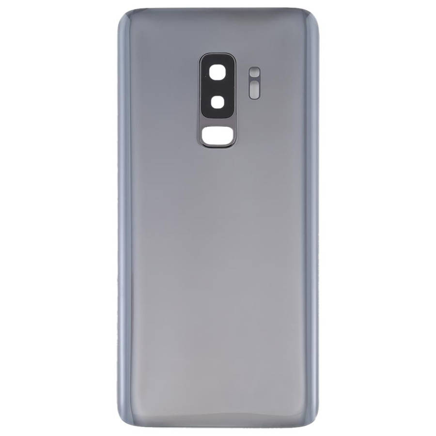 For Galaxy S9+ Battery Back Cover with Camera Lens (Grey)