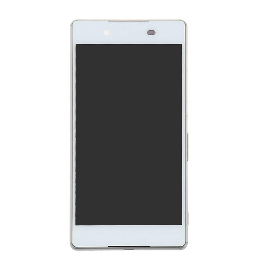 OEM LCD Screen for Sony Xperia Z4 Digitizer Full Assembly with Frame(White)