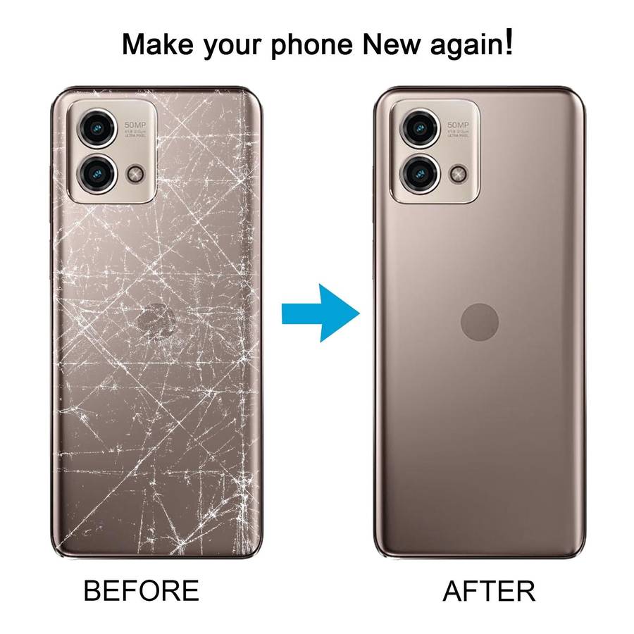 For Motorola Moto G Stylus 5G 2023 Original Battery Back Cover(Gold)