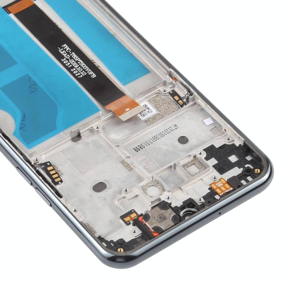 TFT LCD Screen for LG Q51 LM-Q510N Digitizer Full Assembly with Frame (Black)