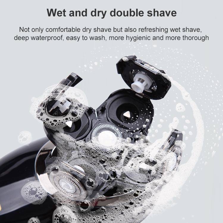 VGR V-302 5W 4 in 1 USB Multi-function Electric Shaver, Plug Type: EU Plug