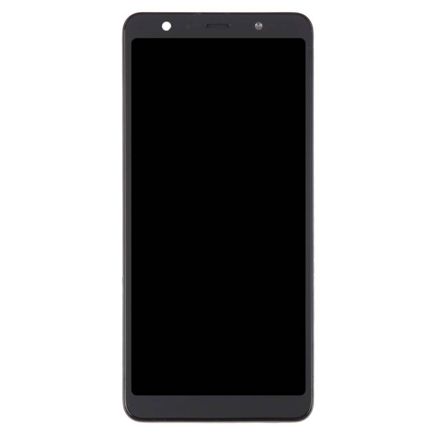 TFT LCD Screen for Samsung Galaxy A7 (2018) / SM-A750F Digitizer Full Assembly with Frame (Black)
