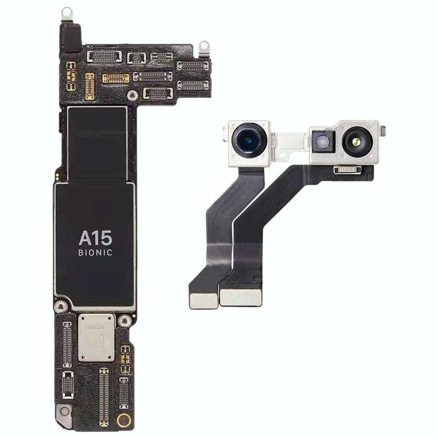 For iPhone 13 256GB Original Unlocked Mainboard Single SIM E-SIM US Version with Face ID