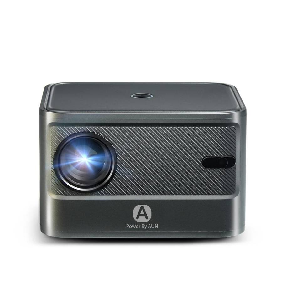 AUN A002 4K Android TV Home Theater Portable LED Projector Game Beamer(EU Plug)