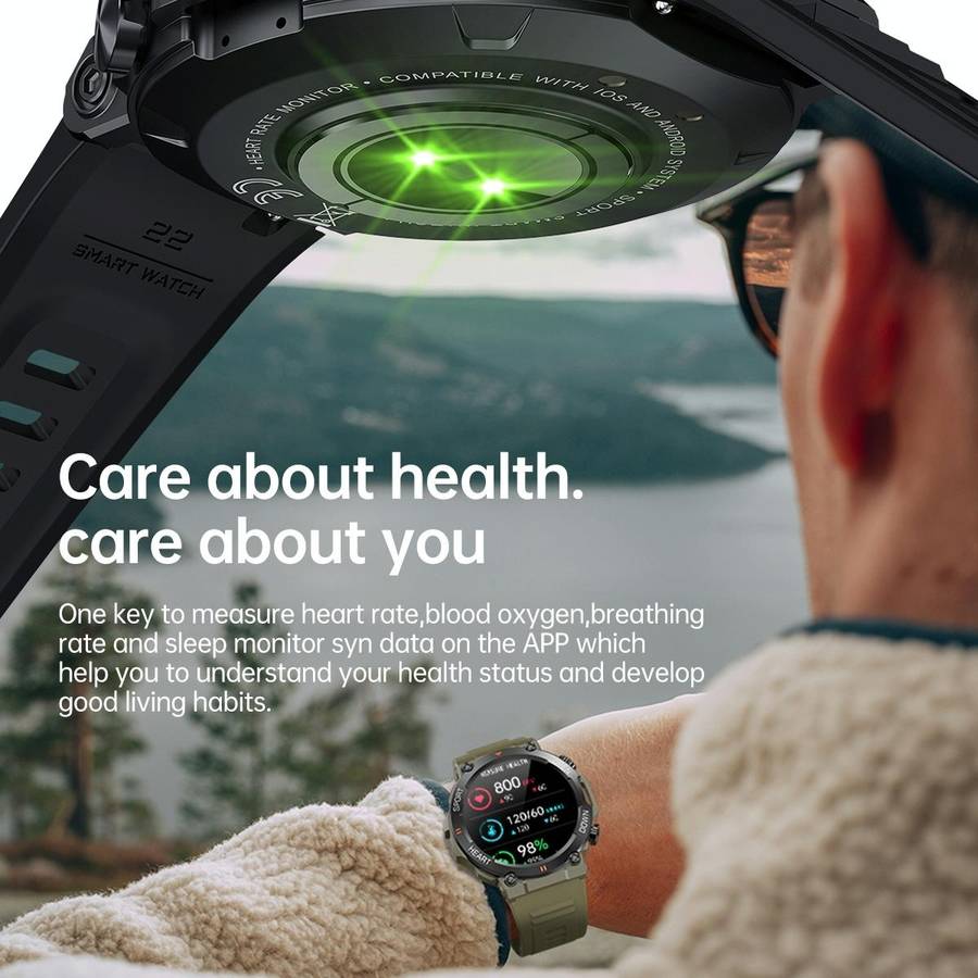 K56 Pro 1.39 inch Smart Silicone Strap Wristband Support Heart Rate Monitoring / Blood Pressure M...
