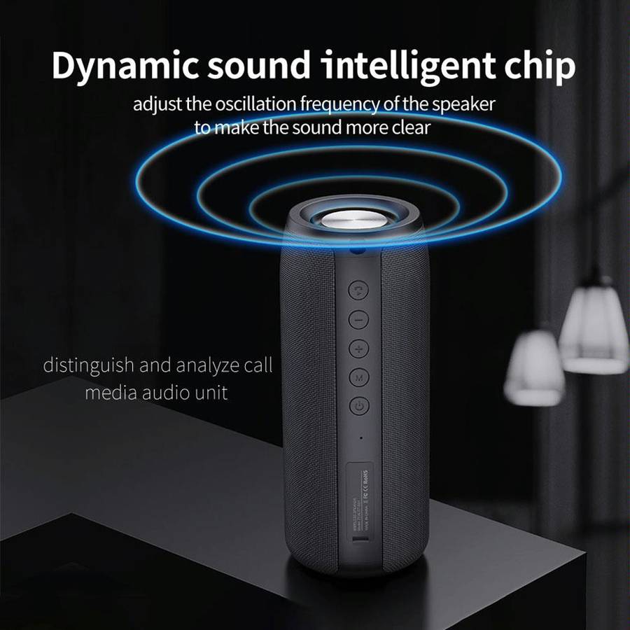 ZEALOT S51 Portable Stereo Bluetooth Speaker with Built-in Mic, Support Hands-Free Call & TF Card...