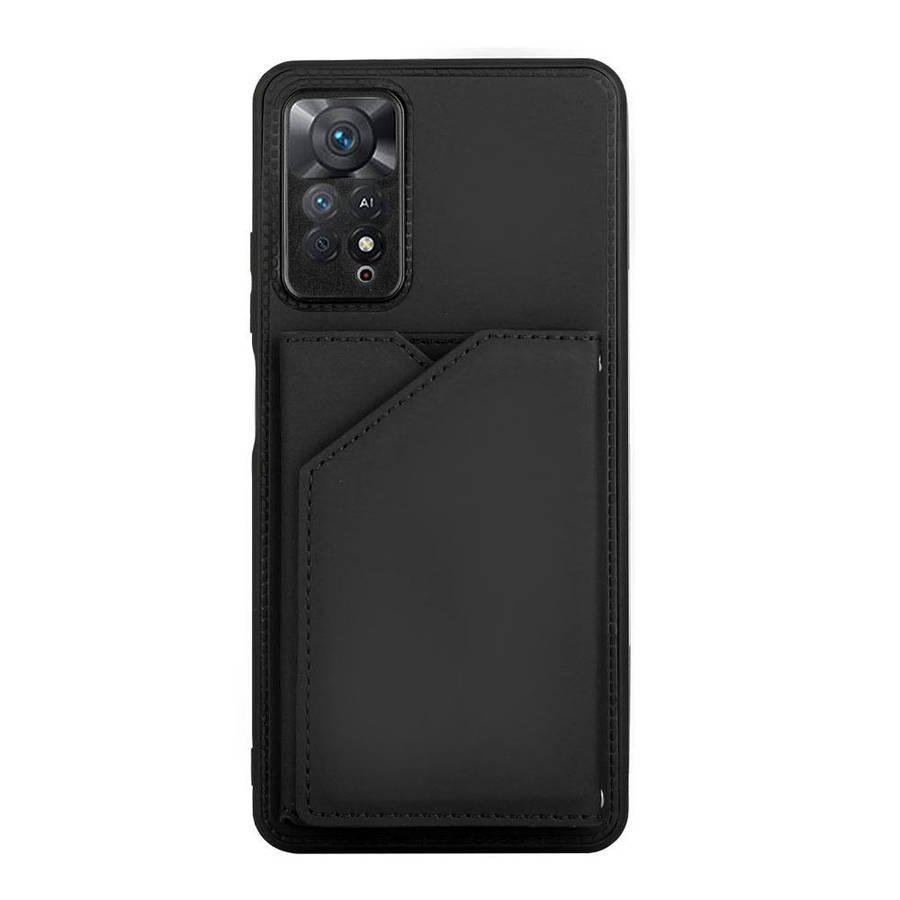 For Xiaomi Redmi Note 11 Pro Global Skin Feel PU + TPU + PC Phone Case(Black)