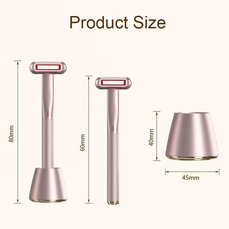 1605 Multifunctional Rotating EMS Micro-Current Radio Frequency Beauty Instrument(Purple)