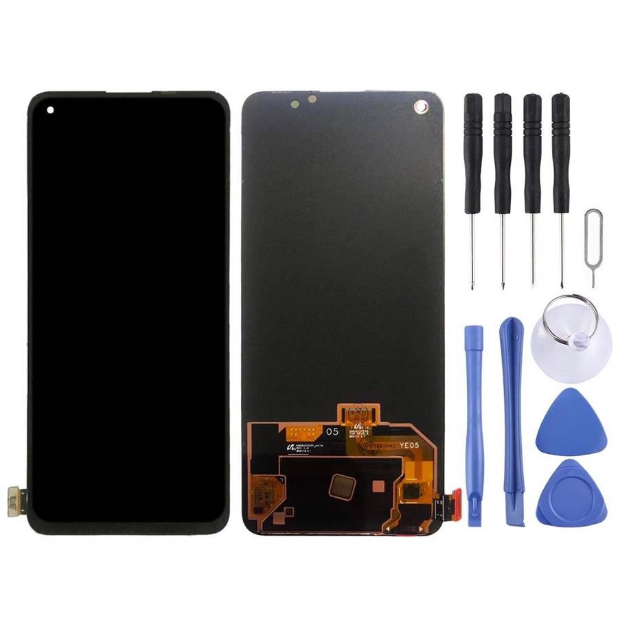 For OnePlus Nord 2 5G 2021  with Digitizer Full Assembly Original LCD Screen (Black)