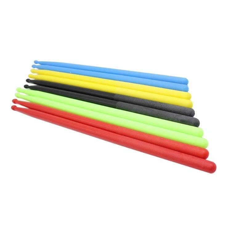 2 PCS Drumsticks Drum Kits Accessories Nylon Drumsticks, Colour: Black