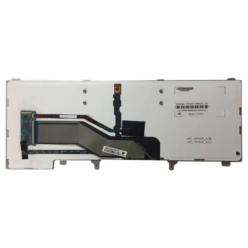 US Version Keyboard with Keyboard Backlight and Pointing for Dell Latitude E6420 E6320 E6430 E542...