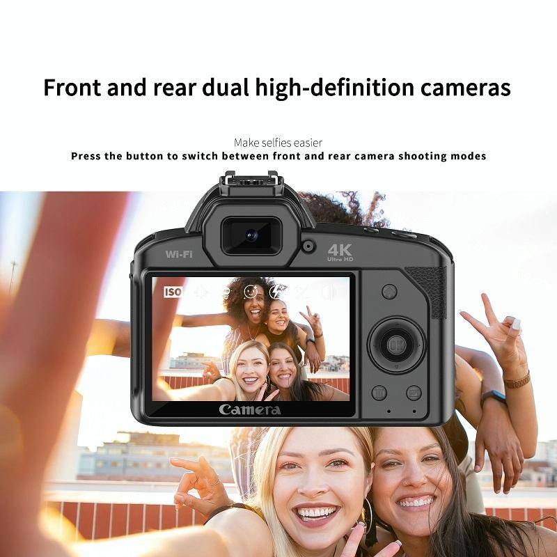 Dual-camera Night Vision 64 Million Pixel High-definition WIFI Digital Camera Standard+Light+Lens...