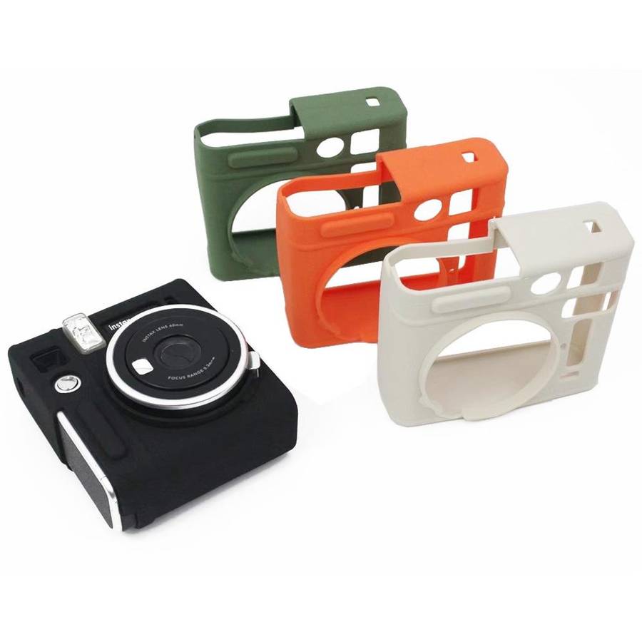 Soft Silicone Protective Case for Fujifilm Instax mini 40 (Black)