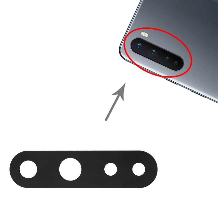 For OnePlus Nord 10pcs Back Camera Lens
