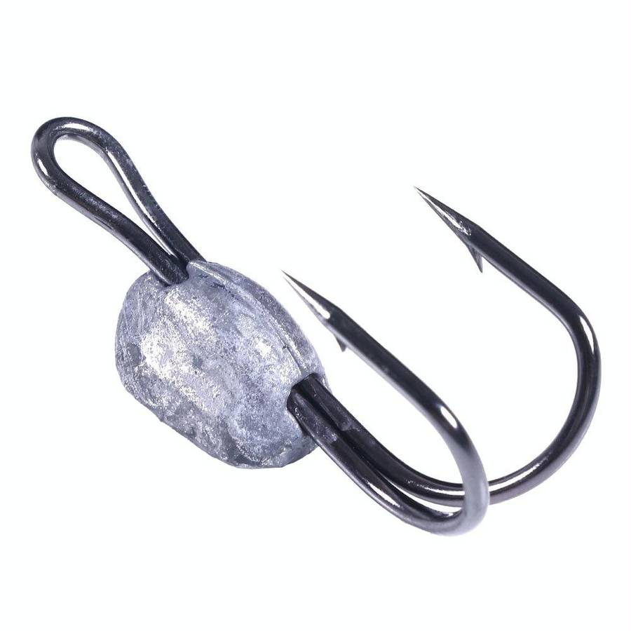 3 PCS HENGJIA SO068 Submerged Crab Hook Anti-hanging Bottom Ice Fishing Bait, Color: 8cm 19g 3