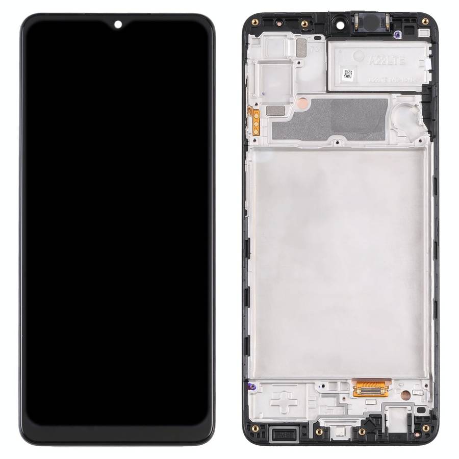 Original Super AMOLED LCD Screen For Samsung Galaxy A22 4G SM-A225F Digitizer Full Assembly with ...