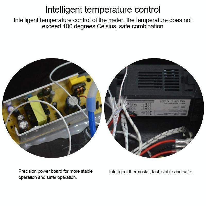 Kaisi  948C 7 inch LCD Touch Screen Separator Machine Vacuum Pump segregator, US Plug