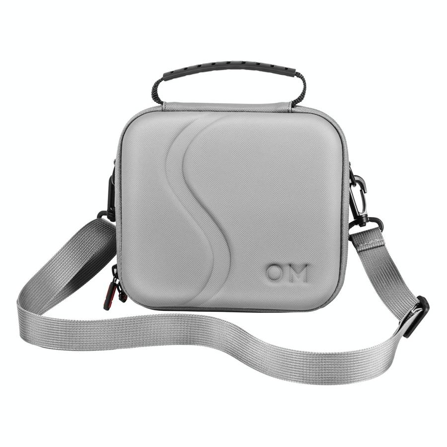 For DJI Osmo Mobile 4 / OM4 / OM4 SE STARTRC Portable Shockproof Waterproof PU Case Bag(Grey)