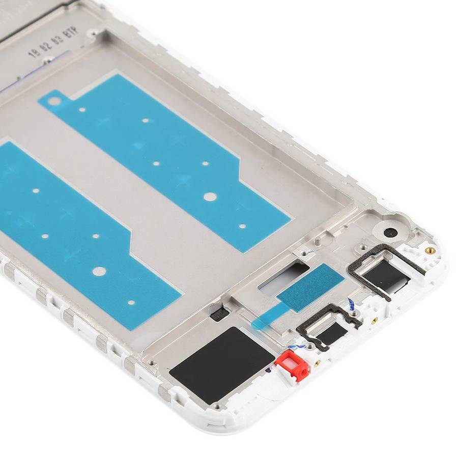 Front Housing LCD Frame Bezel for Huawei Honor Play 7C(White)
