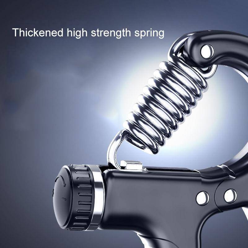 Fitness Exercise Arm Strength Machine Puller Finger Grip Strength Machine Electronic Count-Blue