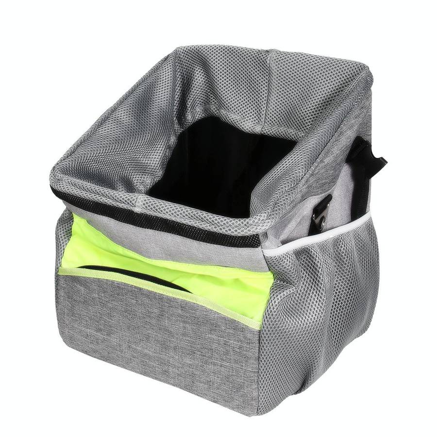 G74 Bicycle Basket Pet Package Convenient Pet Bag(Gray)