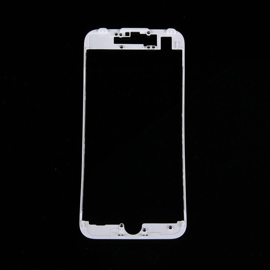 Front LCD Screen Bezel Frame for iPhone 7(White)