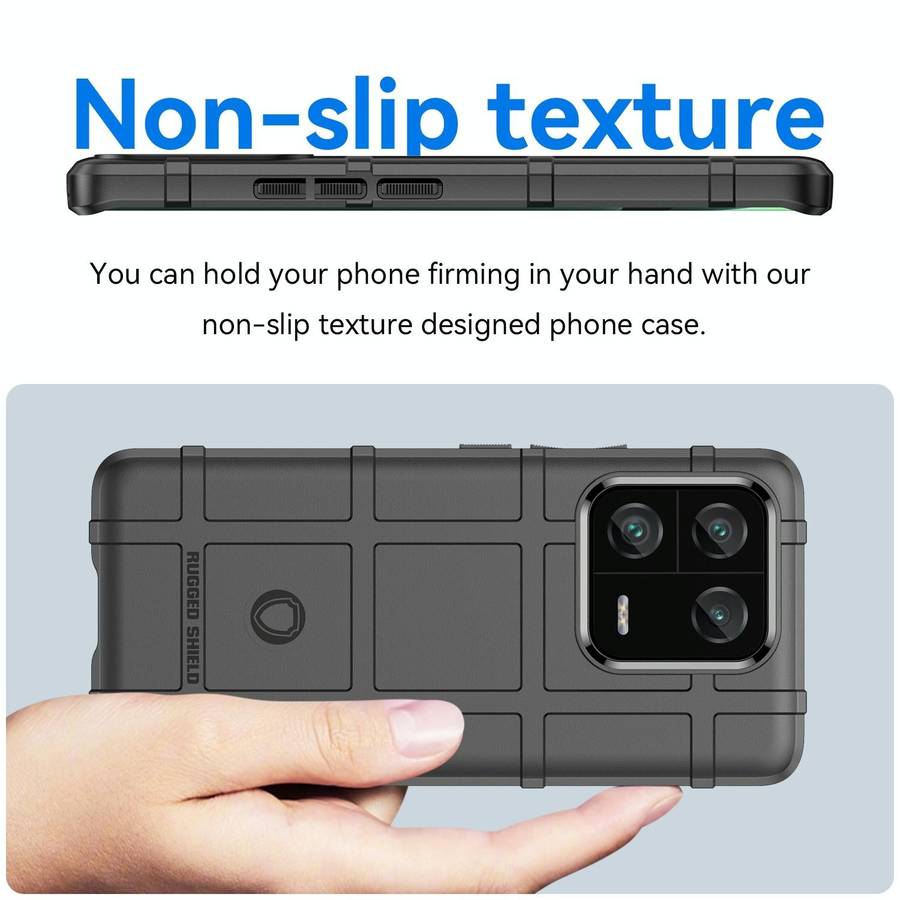 For Xiaomi 13 Pro Full Coverage Shockproof TPU Phone Case(Black)