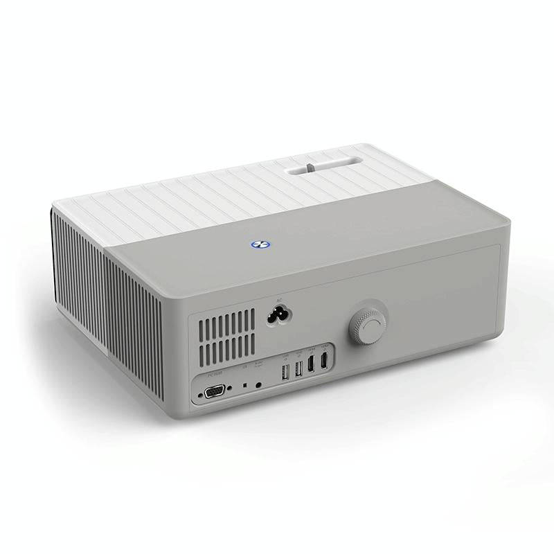 VIVIBRIGHT D5000 1920x1080P 420ANSI 6000Lumens LCD + LED HD Digital Projector, Android 9.0 EU Plug