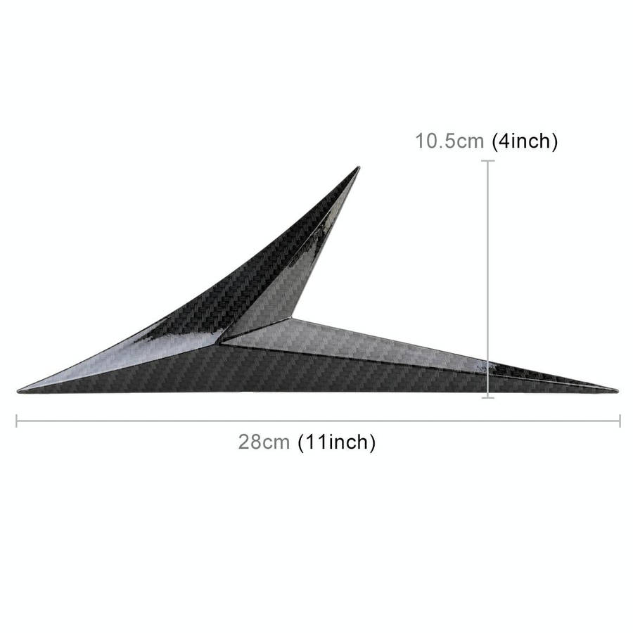 Modified Fender Side Wing Sticker Blade Side Shark Gill Car Body Decorative Sticker for Honda 10t...
