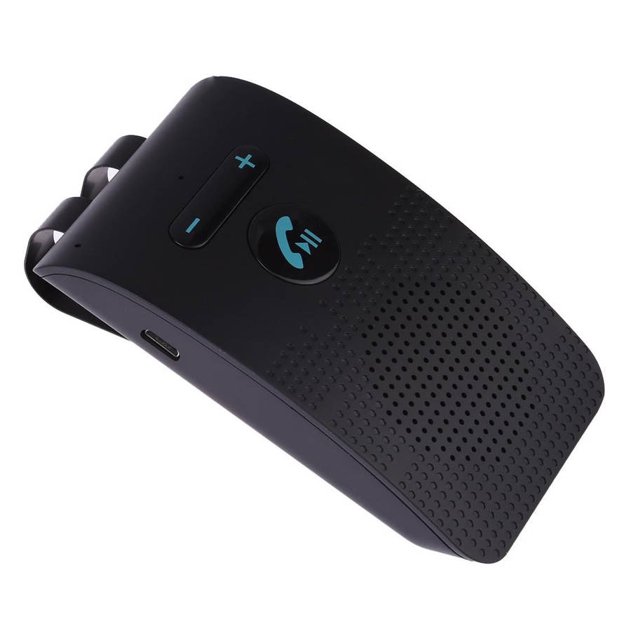 SP09 Multipoint Wireless Bluetooth V4.2 Handsfree Car Kit Speaker Speakerphone, Support Voice Rea...