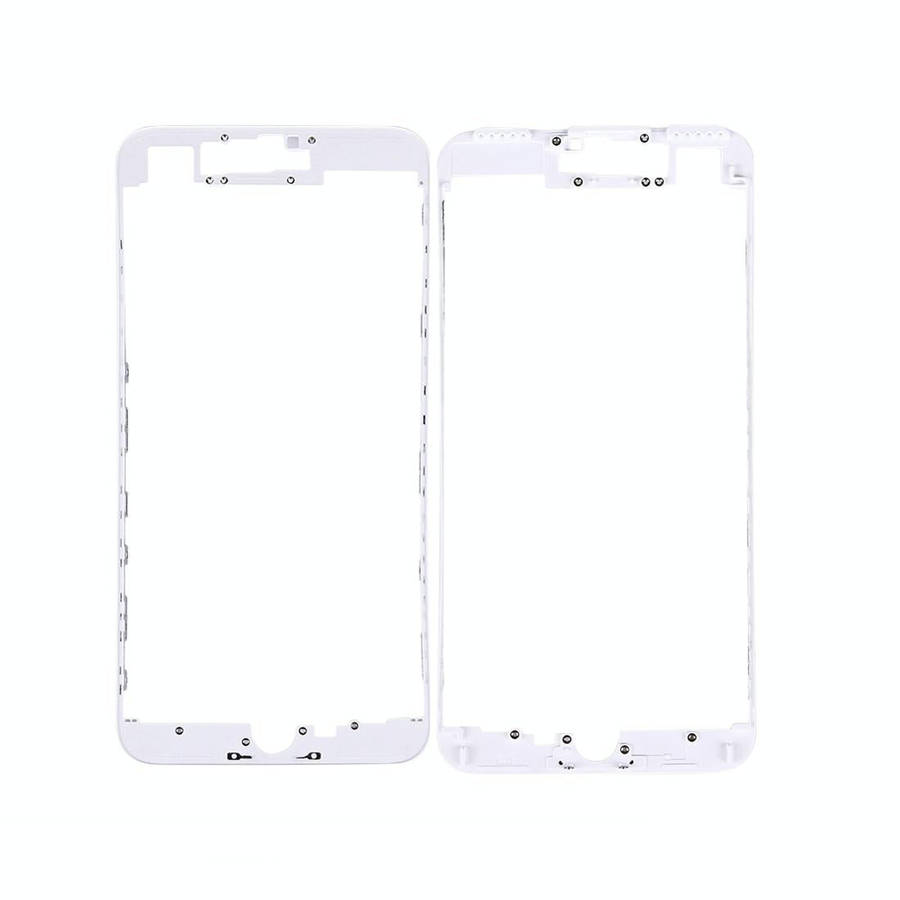 Front LCD Screen Bezel Frame for iPhone 7 Plus(White)
