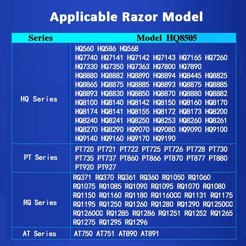 2pcs HQ8505 15V 5.4W Shaver Adapter Charger for PHILIPS HQ8500 HQ6070 HQ6075 HQ6090 PT860 AT890,U...