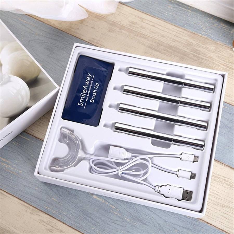 Multi-function Personal Dental Heath Oral Care Teeth Whitening Beauty Tooth Instrument Set, Suppo...
