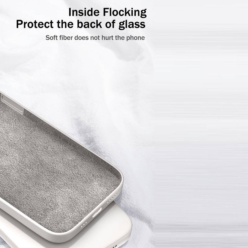 For Samsung Galaxy A31 Solid Color Imitation Liquid Silicone Straight Edge Dropproof Full Coverag...