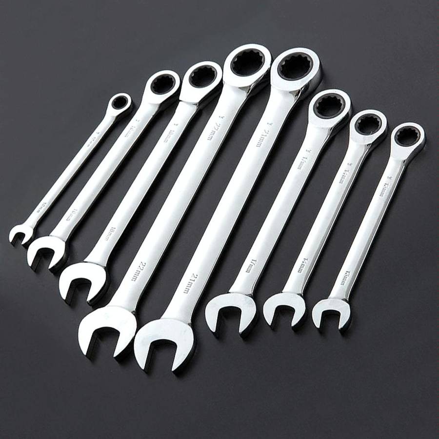 Combination Ratchet Wrench with Flexible Head Dual-purpose Ratchet Tool, Specification: 7mm