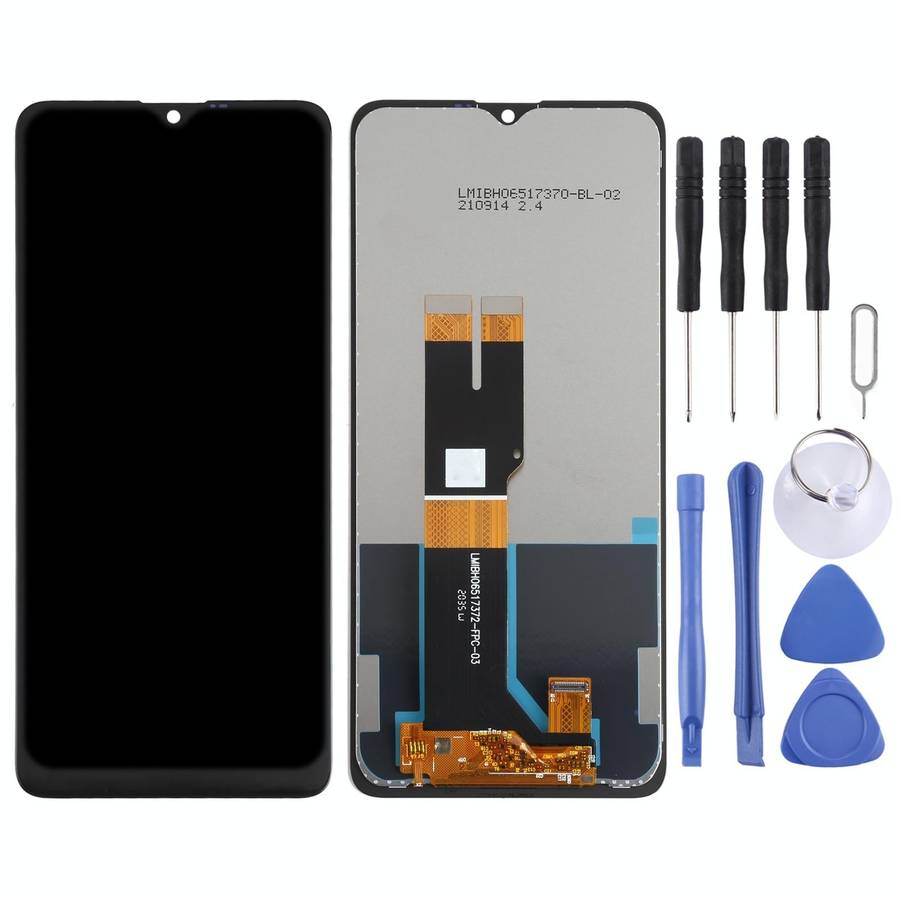 LCD Screen and Digitizer Full Assembly for Nokia 2.4 TA-1277 TA-1275 TA-1274 TA-1270(Black)