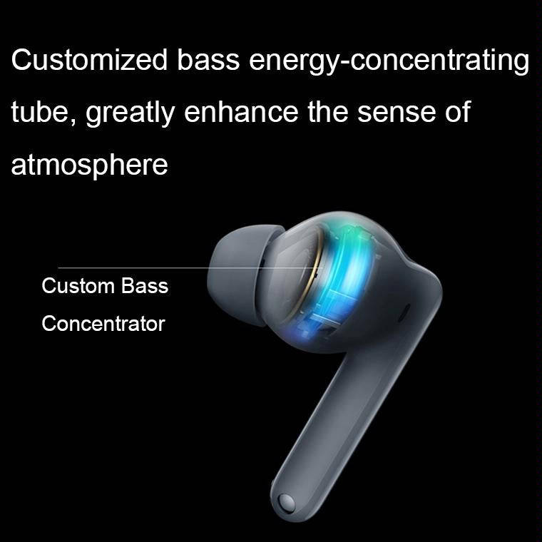 OPPO Enco Air2 Pro Wireless In-Ear Active Noise Reduction Music Gaming Bluetooth Earphones(Grey)