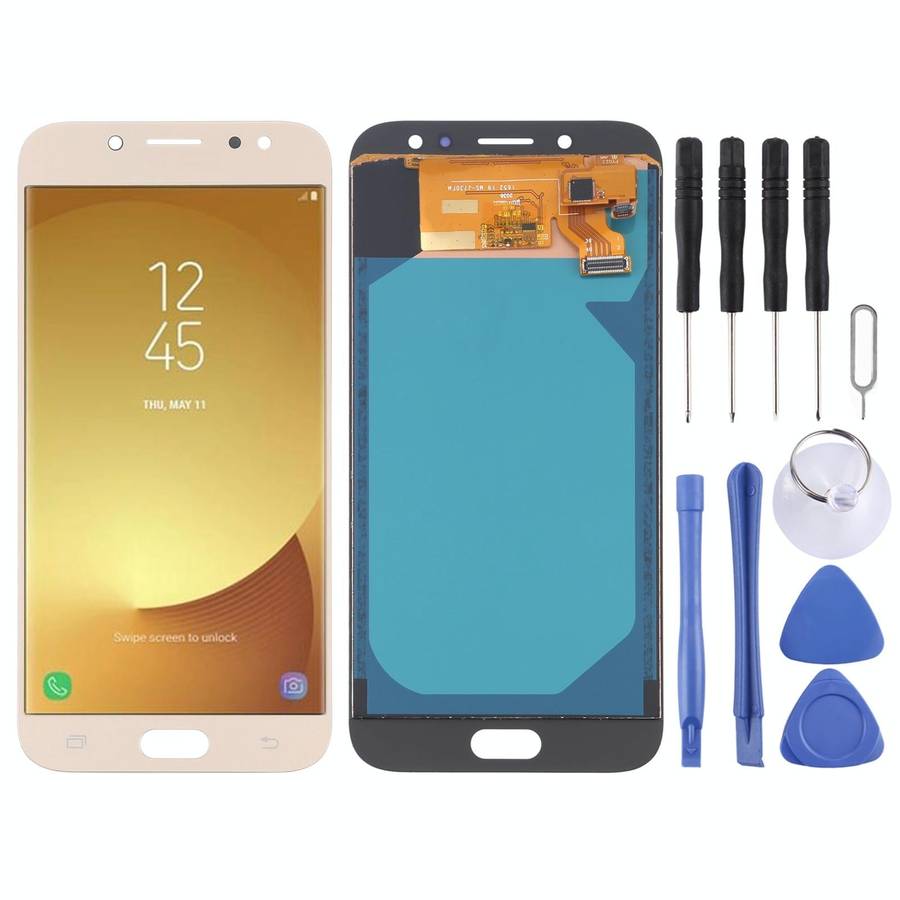 TFT LCD Screen for Galaxy J7 (2017) / J7 Pro /  J730F/DS, J730FM/DS,AT&T with Digitizer Full Asse...