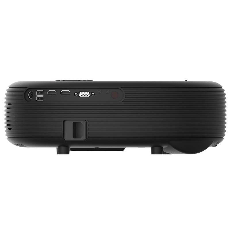 Cheerlux CL760 4000 Lumens 1920x1080 1080P HD Smart Projector, Support HDMI x 2 / USB x 2 / VGA /...