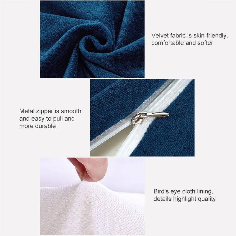 Butterfly Shape Memory Foam Snorked Pillow Slow Rebound Health Care Cervical Pillow, Dimensions: ...