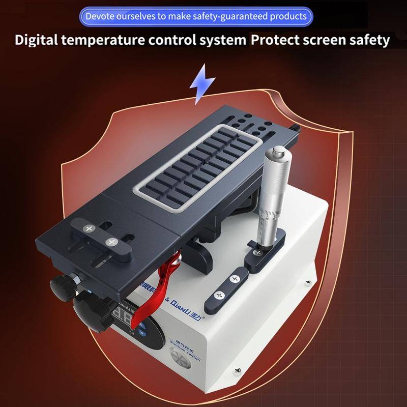 QianLi 3 in 1 Multifunctional 7 inch LCD Screen Separator Machine, Plug:UK