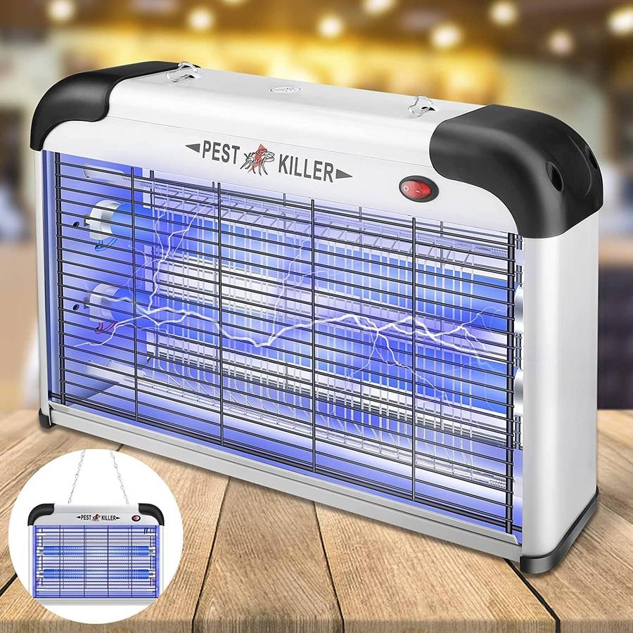 SK611 Indoor Household 20W Electric Shock Mosquito Killer Lamp High Voltage Hotel Fly Killer Lamp...