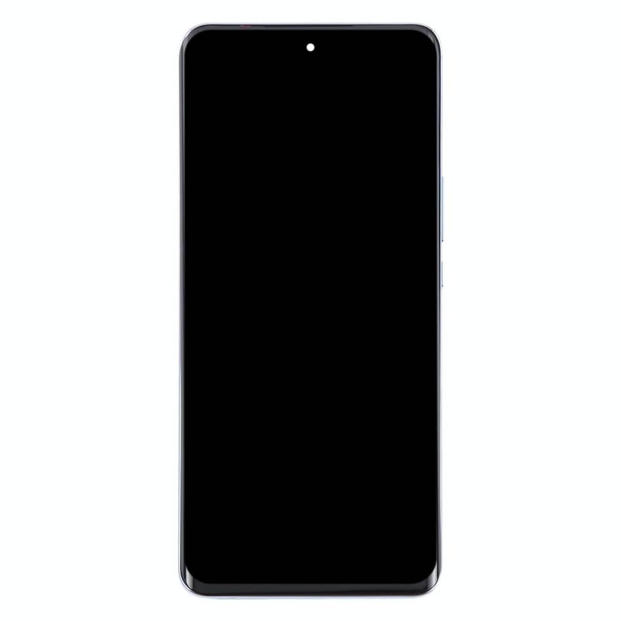 For Honor X50 Original LCD Screen Digitizer Full Assembly with Frame (Silver)