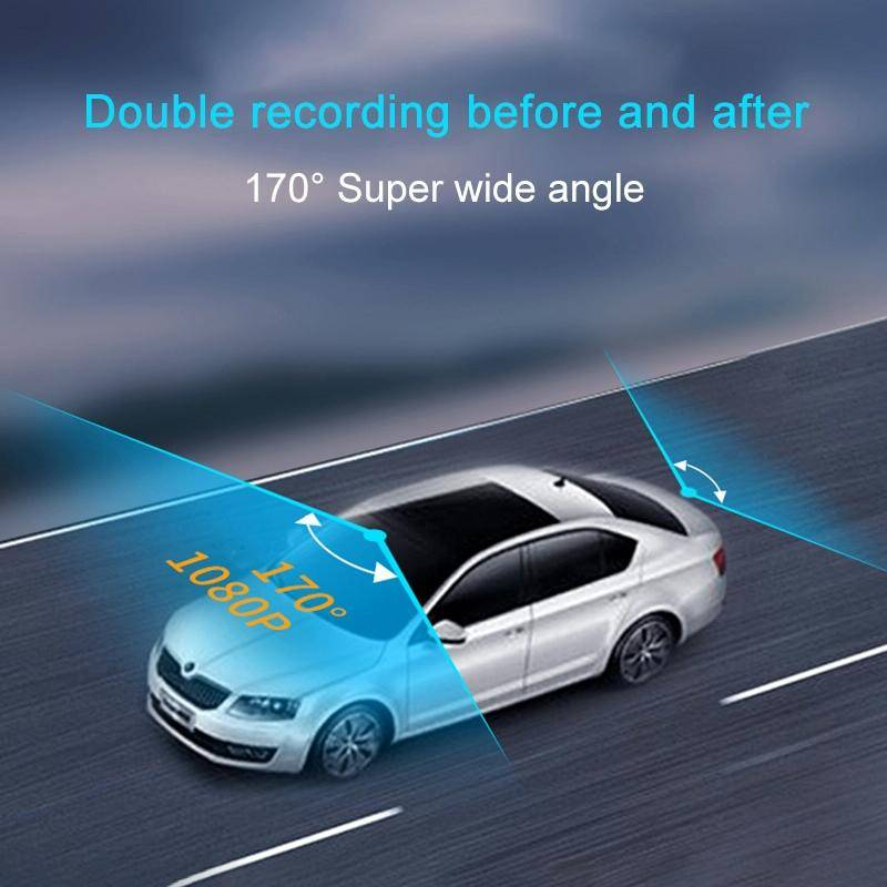 1080P Dual Camera HD Night Vision WiFi Car Dash Cam Driving Recorder