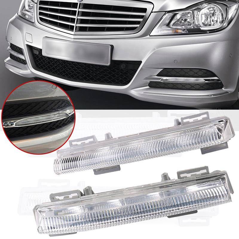2 PCS DC12V / 10W / 6000K Car Front Bumper Fog Light / Daytime Running Lamp A2049068900 / A204906...